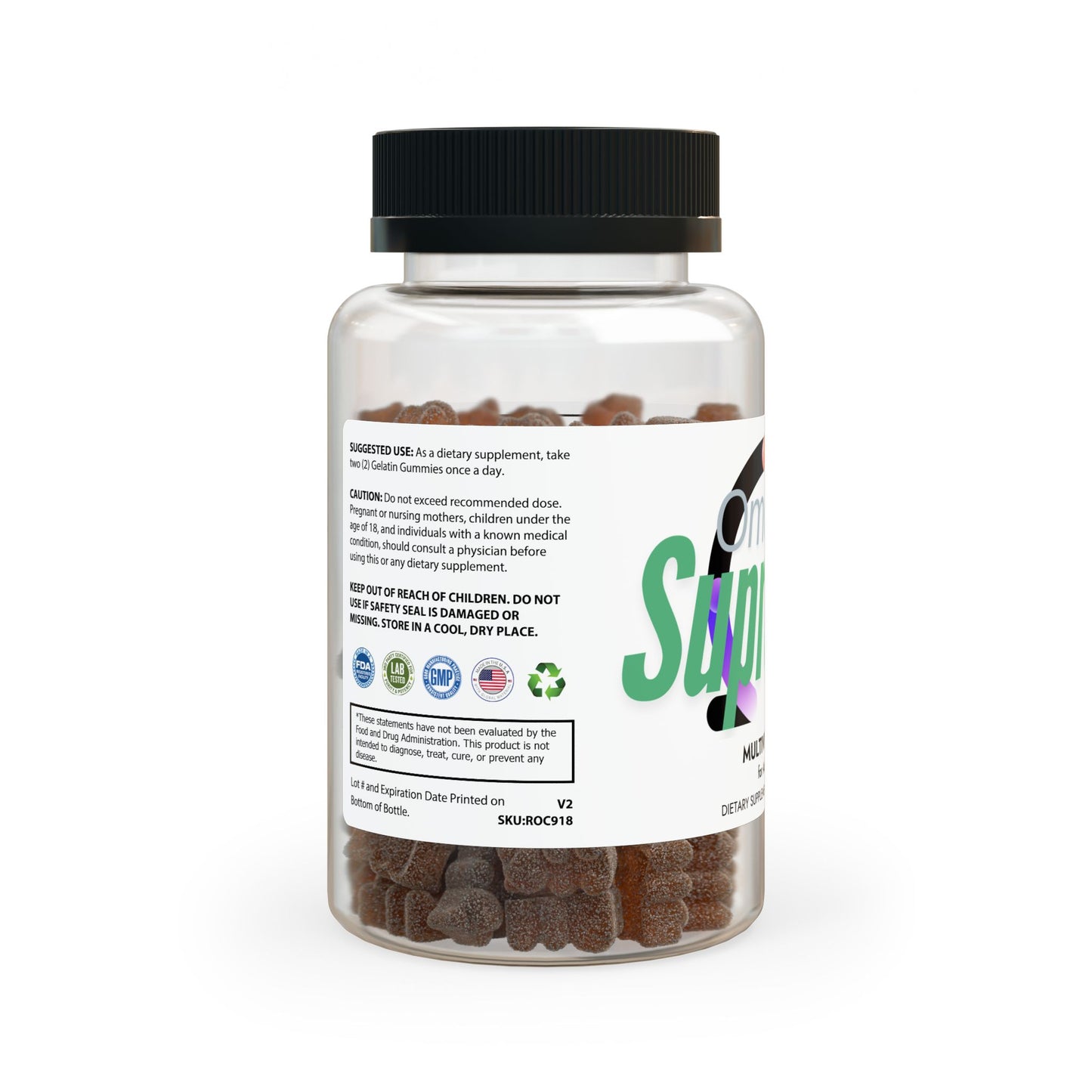 Multivitamin Gummies for Adults (60 Gummies)